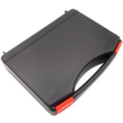 Walizka na narzędzia organizer 230x180mm BOX CZARNA z pianką