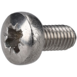 R-TECH 337089 Pozi Pan Head A2 Stainless Steel Screws M3 6mm - Pack Of 100