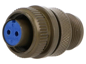 Złącze okrągłe rozmiar 10SL 97 stop aluminium 97-3106A-10SL-4S