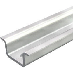 DIN rail, perforated, 35 x 15 mm, W 2000 mm, steel, electrogalvanized, 1115596, 1 piece with 2 meters