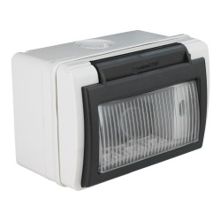 Puszka natynkowa z okienkiem wym/zew 124x80x75 mm IP55 M-L 1573