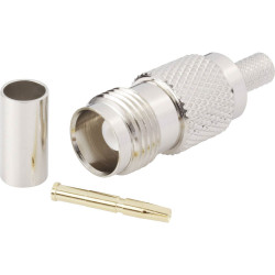 TruComponents 160793 TNC connector Socket, straight 50 &#x3A9;