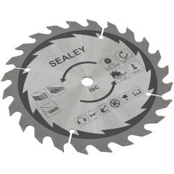 Sealey CP20VCS.03 Cut-Off Saw Blade &#xD8;150 x 1.6mm/&#xD8;10mm 24tpu