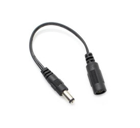 Adapter DC Gniazdo DC5,5/2,1 na wtyk DC5,5/2,5
