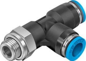 Złączka pneumatyczna Wciskane 12 mm Wciskane 12 mm Festo Adapter gwintowany teowy G 1/2 męskie