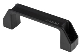 Uchwyt Tworzywo sztuczne szerokość: 26mm Elesa długość: 137mm Czarny