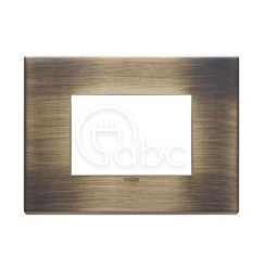 Ramka ozdobna 3M metal antycznie szczotkowany brąz, 22653.87
