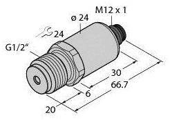 Turck Przetworniki ciśnienia 1 szt. PT600R-2008-IX-H1143