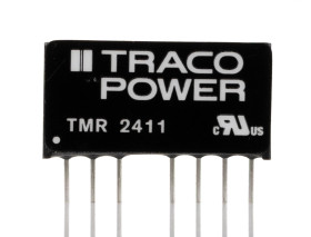 Przetwornica DC-DC, 2W, Uwe 18 → 36 V DC, Uwy 5V dc, Iwy 400mA, TRACOPOWER Nie