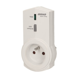 Gniazdo sieciowe sterowane bezprzewodowo. ORNO Smart Living OR-SH-1712