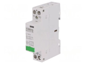 Stycznik 2-biegunowy instalacyjny 25A 24VAC,24VDC NC x2 IKD 30.046.880