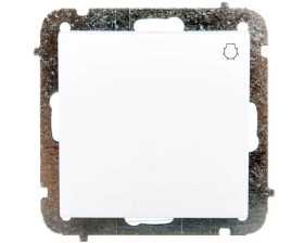 Sentia Łącznik zwierny światło podtynkowy 10A biały 1413-10