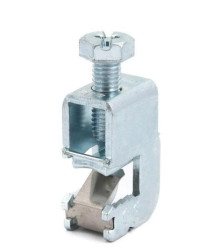 Zacisk do szyn zbiorczych 10-50mm2 zacisk na szynę 10mm ZS-50/10mm