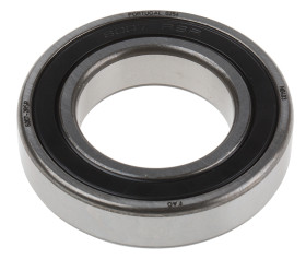 Łożysko kulkowe 6007-2RSR wew: 35 mm zew: 62 mm Pojedynczy rząd głębokich rowków kulkowychJednorzędowe łożysko kulkowe z