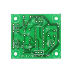 Dotykowy przełącznik z dwukolorową LED - PCB do projektu AVT 728
