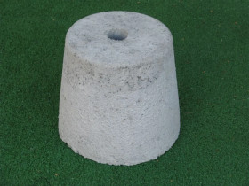 Fundament Mały_wysokość: 19 cm, średnica górna: 18 cm, średnica dolna: 22 cm, waga: 13 kg_0438621