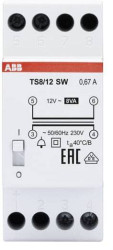 Transformator dzwonkowy ABB 2CSM081402R0811, 8 V