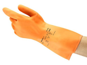 Rękawice robocze rozmiar: 6.5 materiał: Bawełna zerwanie: 1 ścieranie: 2 zastosowanie: Odporność na działanie