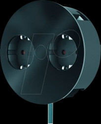 931.150 Steckdosenleiste, TWIST, Typ F - CEE 7/3, 2-fach