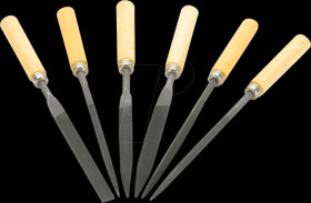 207693 Assortment of files, needle files, six pieces