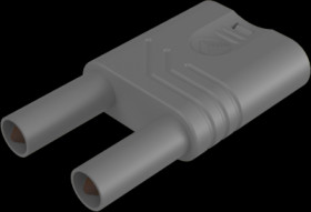 Jumper, pitch 19 mm, 1000 V, 32 A, nickel-plated, gray, 932200106