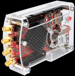 IZD0009 Enclosure for Red Pitaya measurement lab, transparent