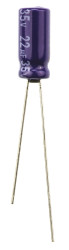 Kondensator 22μF 35V dc Radialny, Otwór przelotowy Panasonic 5 (Dia.) x 11mm