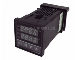 Sterownik temp. REX; czujnik K; 400°C; SSR; alarm