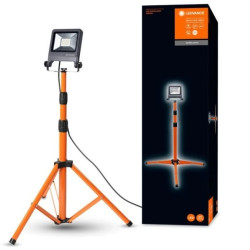 Naświetlacz LED 1x30W 2700lm 4000K IP65 Na Statywie LEDVANCE WORKLIGHT TRIPOD Roboczy Przenośny