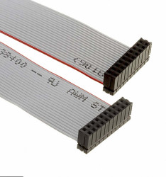 Kabel taśmowy raster 2.54mm Płaski, AWG 28 AWG Samtec -40 → +105 °C.