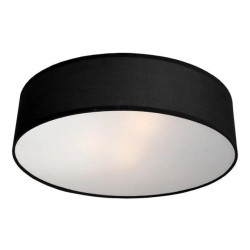 Sufitowa lampa ALTO z czarnym abażurem tkanina 3xE14 LP-81008/3C BK Light Prestige