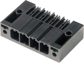 Weidmüller 2499600000 Obudowa złącza pin męskiego na PCB SV-SMT 7.62HP/02/90SF 2.6SN BK BX, piny: 2, 41 A, 60 szt.