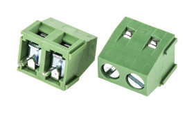 Klucz polaryzacyjny 2 -pinowe raster 5mm Przewlekany Męski RS PRO