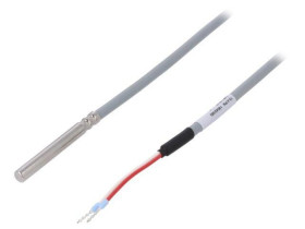 721130100101500050 Czujnik temperatury Pt100 kl.B Wym.zew: Ø6x50mm Dł: 1,5m
