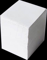 9910/E Note block, 90 x 90 mm, 700 sheets, white