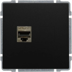 KOS 66 Gniazdo komputerowe poj RJ45 bez ramki RJ45 kat. 6 ekranowane 660966