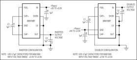 125mA, Frequency-Selectable, Switched-Capacitor Voltage Converters