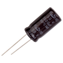 Samwha RD1H108M12025 1000&#xB5;F &#xB1;20% 50V 105&#xB0;C Miniature Radial Alum Elect Capacitor