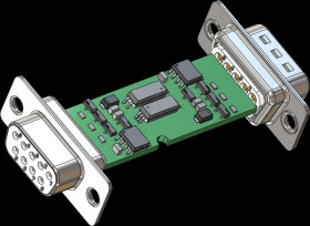A10316 Medical isolator, RS232, 9-pin