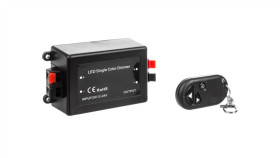 Ściemniacz Led Jacky Dc12-24V, 8A, Czarny