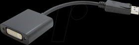 12.99.3133 DisplayPort adapter, DP plug to DVI socket