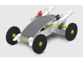 Adafruit Volta Racers Solar Motorcar Kit - White