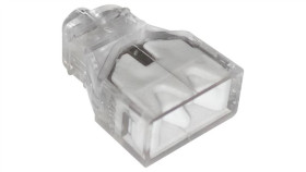 Szybkozłączka 2*0,5-2,5Mm2 Transparentna/Biały 10 Sztuk