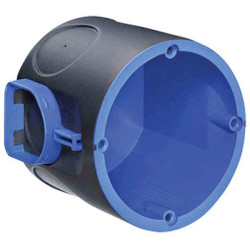 Martin Kaiser 1569-01 Sound-Proof Dry Lining Box &#xD8;60mm x D60mm 1 pc Solid Body