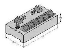 Moduł dystrybutora Turck JRBS-40SC-6C/EX 6611452 1 szt.