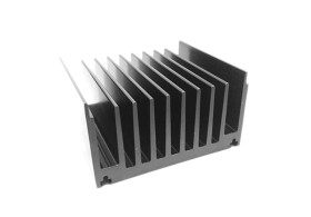 Radiator 250 x 119 x 63mm 0.5K/W Uniwersalny Prostokątny Alu