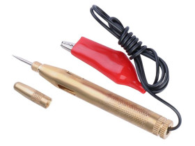 Próbnik napięcia 6-24V metalowy tester CB-70004