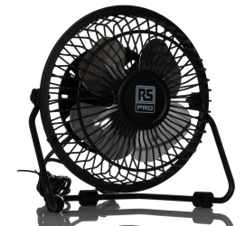 Wentylator stołowy 5 V DC RS PRO typ USB