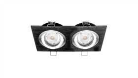 Oprawa Jota K/2 Podwójna Czarna Drapana