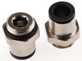 Złączka pneumatyczna G 3/8 męskie Wciskane 10 mm Legris Adapter gwintowany prosty G 3/8 męskie